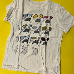 Gap Kids GAP FOR GOOD Shark wearing sunglasses tshirt